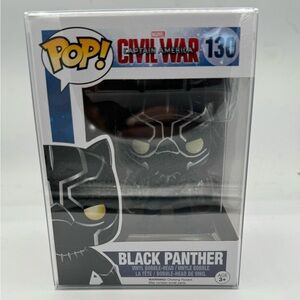 Funko Pop! Black Panther 130 - Vinyl Bobble Head
